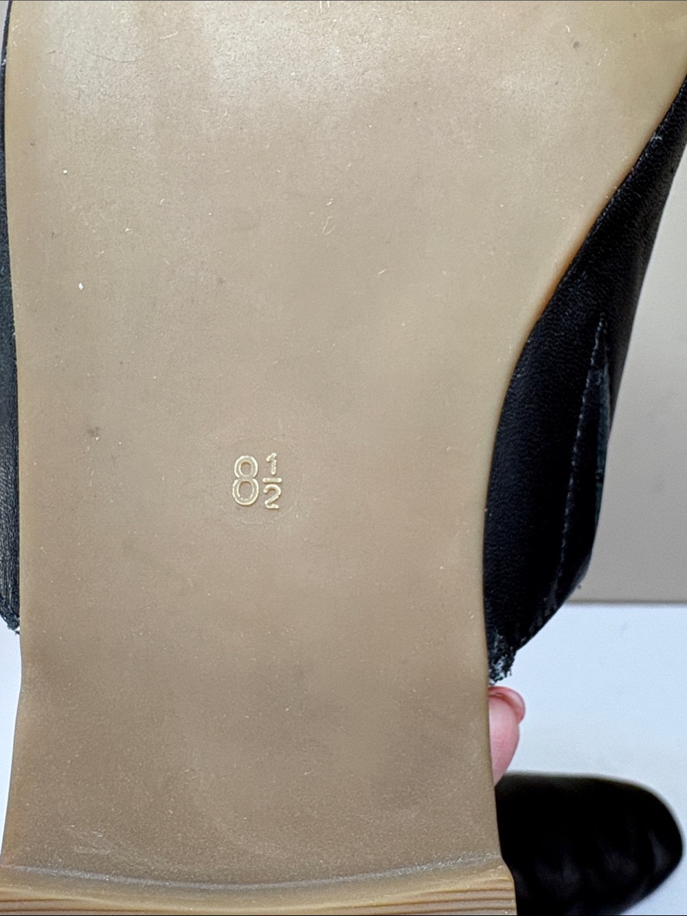Madewell Black Leather “the Cory” Mules, 8.5 - Picture 3 of 10